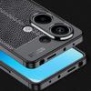 For Xiaomi Redmi Note 13 4G Case Litchi Texture Soft TPU Phone Cover