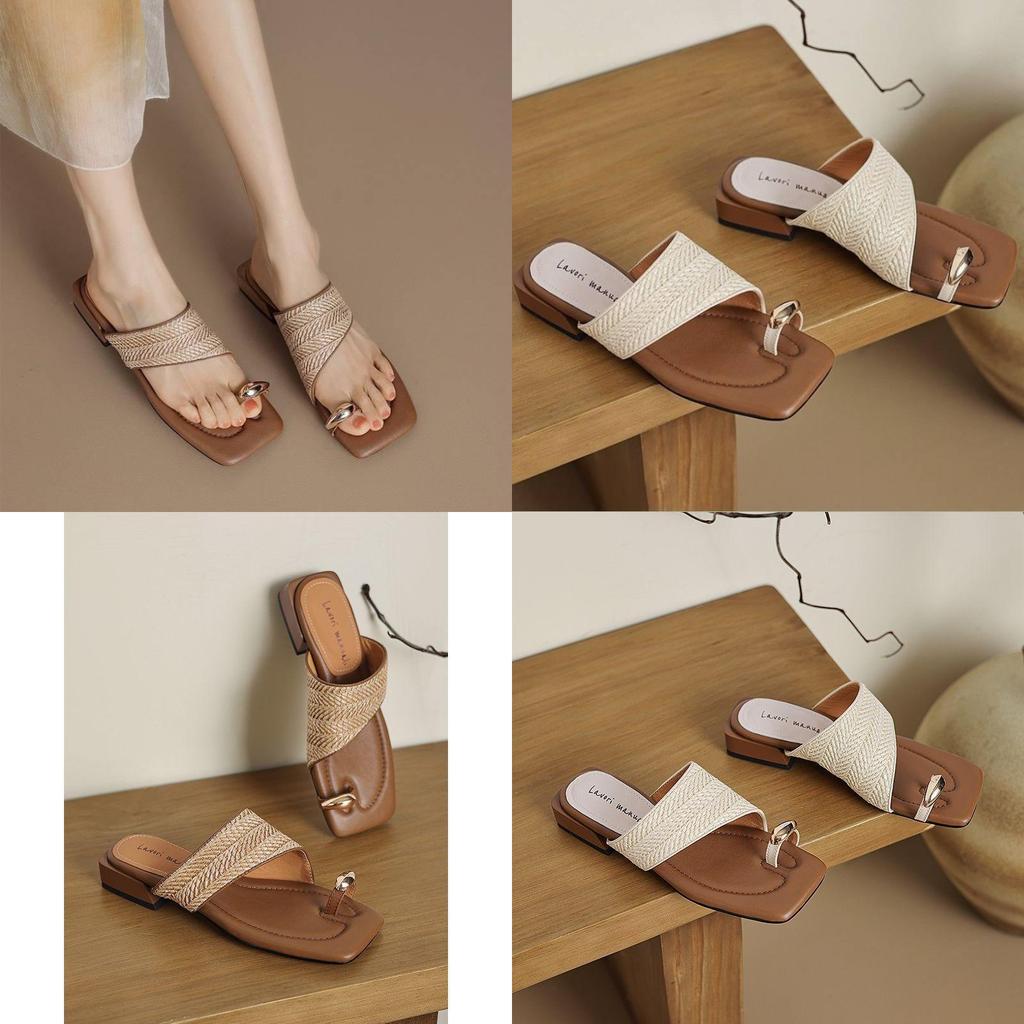 Summer French Minimalist Sandals With Breathable Faux Leather For Casual Wear