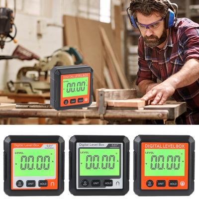 Nástroj pro měření úhlu Inkloměr Vodorovné měřítko Měřítko Bublinková vodováha Elektrická vodováha Digitální hledač úhlů Hledač úhlů 90 stupňů