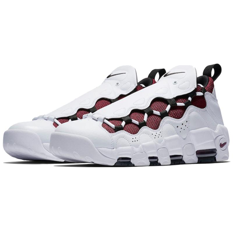 Nike Air More Money White Black Team Red Vintage Basketball AJ2998-100