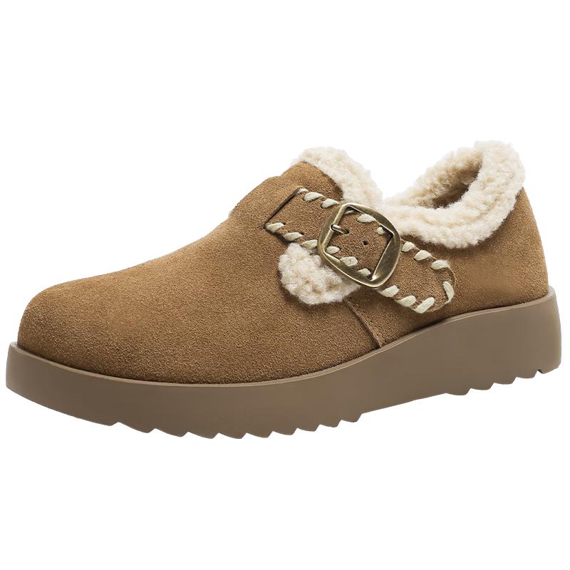 Josiny Women s Winter Warm Slip-on Clogs EU 36
