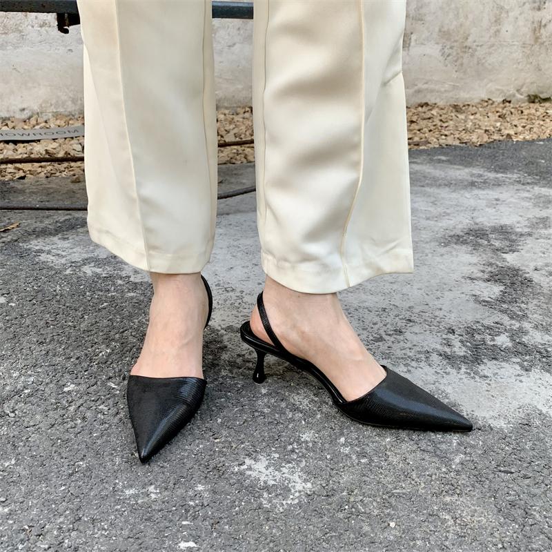 Fashion Eilyken New Gold Silver Serpentine Pumps Women Fashion Pointed Ladies Elegant Thin High Heel Hollow Out Dress Sandalias De Mujer