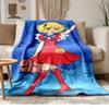 Flower Fairy Lulu Soft and Comfortable Flannel Suitable for Sofas Living Rooms Outdoor Camping Travel and Also Makes a Great Anniversary Gif
