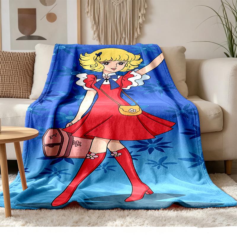 Flower Fairy Lulu Soft and Comfortable Flannel Suitable for Sofas Living Rooms Outdoor Camping Travel and Also Makes a Great Anniversary Gif