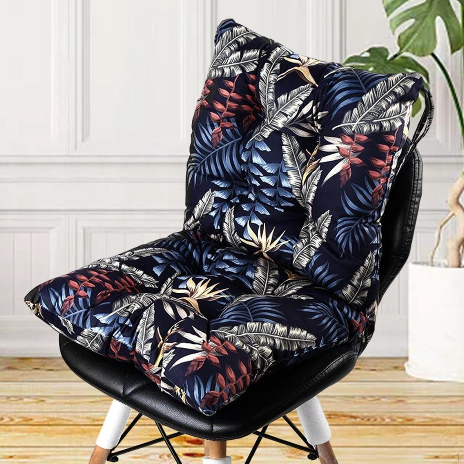 Подушка для спины и сиденья для сада и улицы темно-синий 1700₽