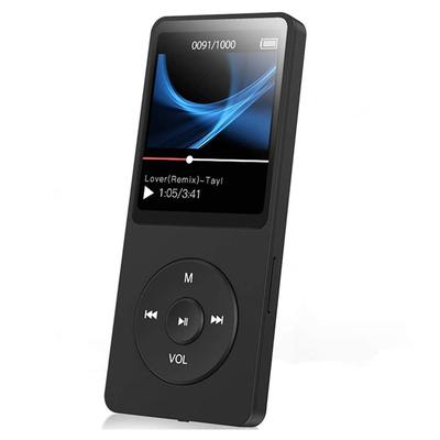Lettore Mp3 Mp4 Media Fm Radio Registratore Hifi Sport Altoparlanti musicali + scheda di memoria 16G