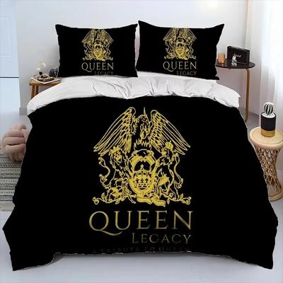 Fashion Rock Band Queen Bedding Sets Exquisite Bed Supplies Set Duvet Cover Bed Comforter Set Bedding Set Luxury Birthday Gift
