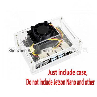 Jetson Nano Acrylgehäuse Typ A mit Kühllüfterkompatibilität