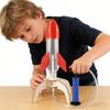 Educational DIY Water Rockets Model Launchers Science Experiment Handcraft Projects With Wooden Materials For Students