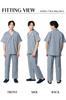 Factory Checkered Soccer Short Long Checked Loungewear for Spring and Smooth Breathable Size Y's Men's Pajamas, 100% Cotton, Sleeves, Pants,