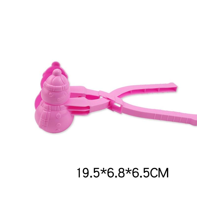 

Зажим для изготовления снежинок, детский пластиковый зимний инструмент для формовки снега и песка для снежного боя, развлечений и спорта на открытом воздухе