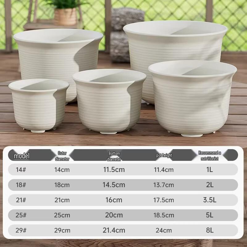 Dewodo Flower Pot Tray with Water Catcher Base