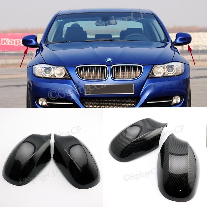 

1 Pair Rearview Mirror Case For BMW 3 Series E90 E91 LCI Facelift 2009 2010 2011 2012 Left Right Side Rearview Mirror