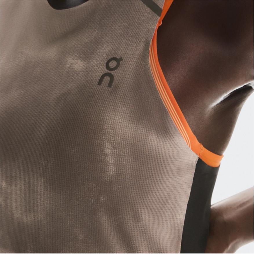 Na Performance Tank AOP Miękki Wygodny Codzienny Wszechstronny Przyjazny dla Skóry Bezrękawnik Damskie topy Grafitowo-Szary Czarny 1WF10432986