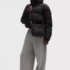 Lululemon On My Level Logo 3L D-Ring Haken Schnallenverschluss Handtasche Klein Damenhandtaschen Schwarz LW9GC3S-0393