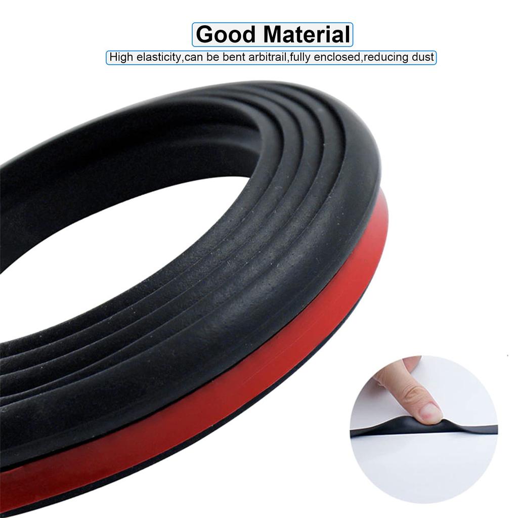 Car Hood Sealing Strip Engine Covers Seals Trim Universal Auto Rubber Seal Strip Sealant Stripping Rubber Waterproof Stickers