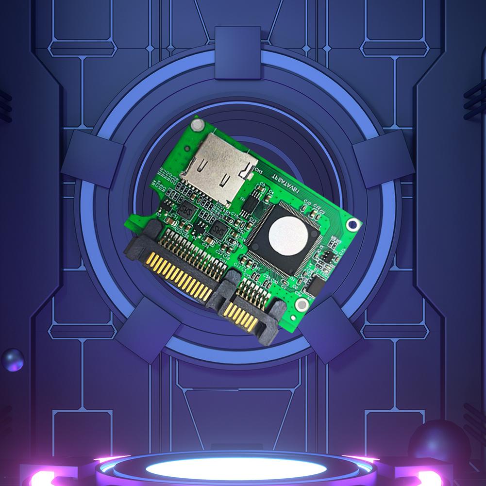 TF To SATA Adapter Card Fast Transmission Memory Card To Sata Adapter Converter for Notebook