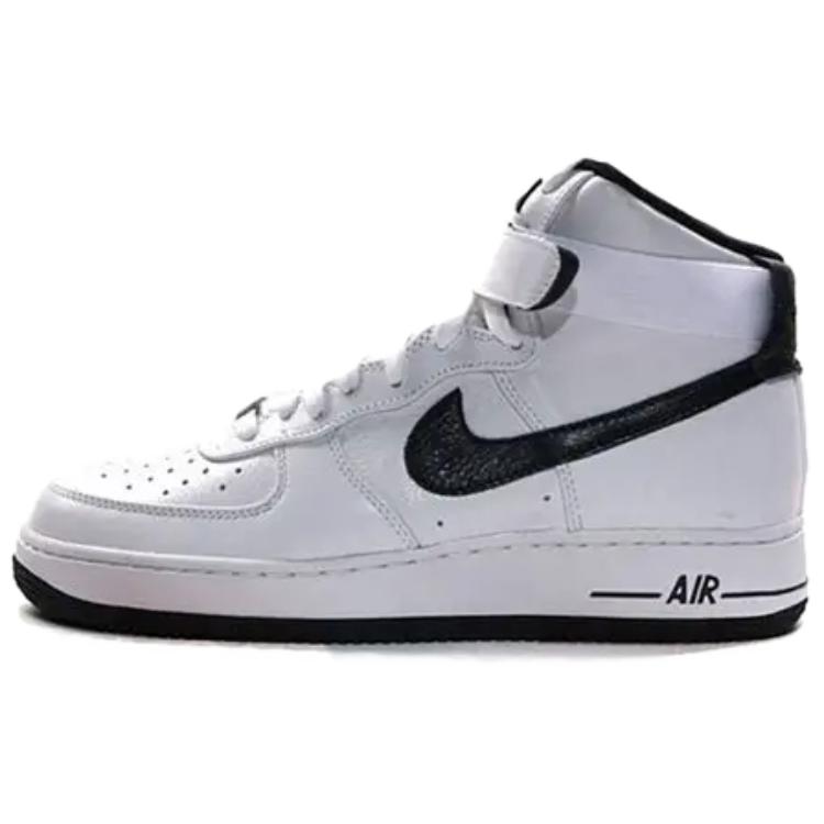 

Nike Air Force 1 Premium LE Comfortable Slip Resistant Abrasion Resistant High top Skateboard Shoes Unisex White 386161-100 44.5