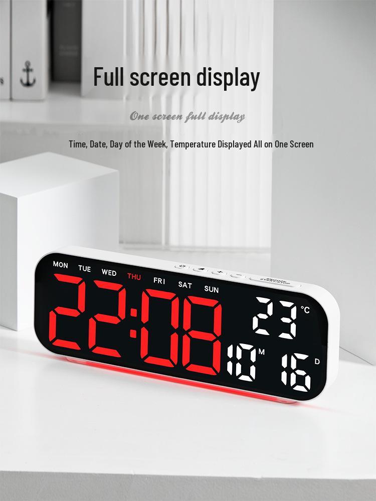 Multi-function RGB Ambient Alarm Clock Night Light GH9015
