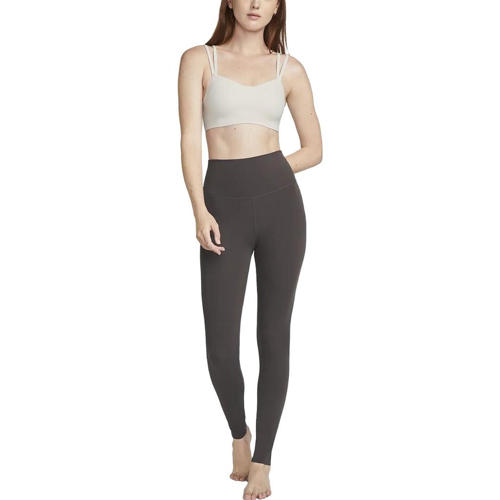 Nike Alate Trace Solid Support Pad Sports Bra Women Sports Bra Light-Brown DO6608-104