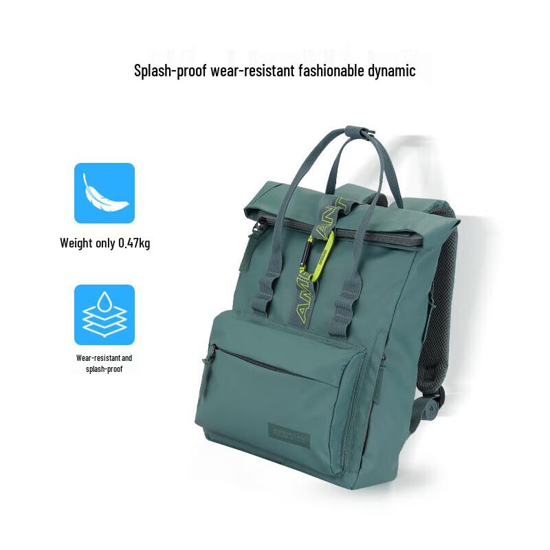 

American Tourister Roll-Top Casual Backpack