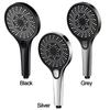 Fashion Large Panel Shower Head High Pressure Handheld Water-saving Sprinkler 3 Modes Adjustable Multi-function Shower Sprayer