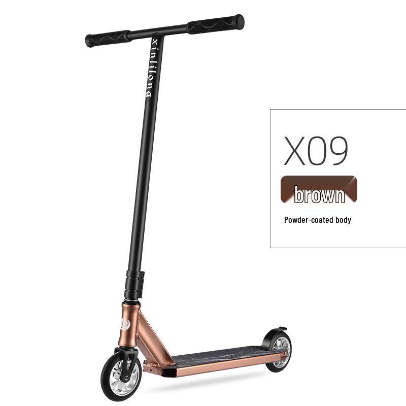 Electric Scooter for Adults: Freestyle Cruising, Stunt Jumps, and Commuting
