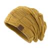 Winter Teenagers Beanie Hat Slouchy Plush Liner Hat Checkered Pattern Hat Adult Winter Shopping Taking Photo Supplies