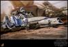 TV Masterpiece Star Wars: The Clone Wars Heavy Weapon Clone Trooper & BARC Speeder (with Sidecar) 1/6 Scale Figure, White, TMS077