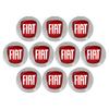2/5/10Pcs 14mm Car Key Sticker Logo 3D Metal Emblem Car Accessories for FIAT Abbas 500 Grande Stilo Freemont Punto Astra Bravo Ducato