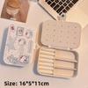 Hello Kitty Jewelry Organizer With Soft Pu Material For Gift Storage And Travel Use