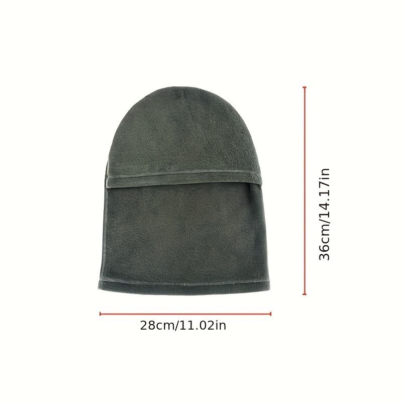 Pullover Cap Winter Warm Full Face Balaclava Neck Protection Integrated Sport Mask Outdoor Windproof Mountaineering Helmet Liner