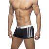 UXH Men's Side Print Square Leg Beach Boxer Swimsuit