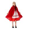 Halloween Kinderkostüm Rotkäppchen Umhang Umhang Weihnachtsshow Kinderkleidung Ländliches Weihnachtsmann Kleid