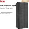 Kayouila KYL-225 Dual 15-inch Passive Full-Range Conference Speaker (CN Version)