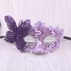 Halloween Costume Mask Vintage Butterfly Halloween Mask Half-Face Masquerade Mask Unique For Theatrical Performance Carnival