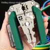 Multi-Function Foldable Voltage Tester Wire Stripper Pliers, Household Specific Electrical Pliers For Wires Cutting Crimping New