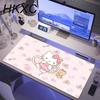 Cartoon Cute Hellokitty Pink Mouse Pad Pc Nonslip Mousepad Oversize Anime Girl Computer Table Mat Esports Game Keyboard Mats