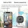 Smart HD Wide-Angle Wireless WiFi Camera for Remote Home Surveillance