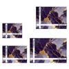 Purple Marble Area Rug, Machine Washable Design, Versatile Indoor Outdoor Carpet, Stylish Home Decor, Non Slip Floor Mat