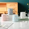 Nordic Style Simple Mug Ceramic Water Cup Coffee Cup Tea Cup 400ml Water Cup Breakfast Cup