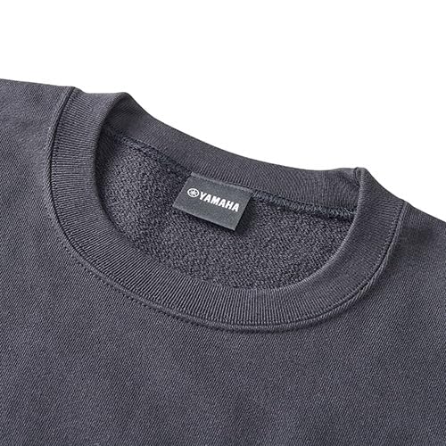 YAMAHA Motor (Yamaha) Sweatshirt RY3014 Black, Size L, 90792-AE88L