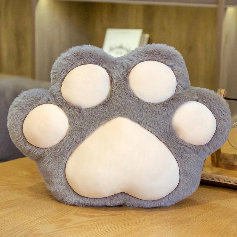 Cute Cat Claws Can Be Inserted Into The Throw Pillow Office Lunch Break Pillow Students Winter Warm Claws Hand Cover
