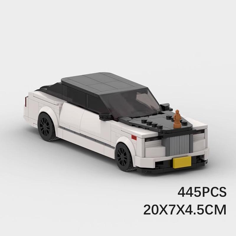 

Технические характеристики автомобиля MOC Rolls-Royced Series Speed Champion Vehicles Phantom Boat-Tail Wraith Cullinan SUV Set Building Blocks Kid Toys