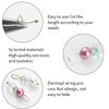 200pcs/lot 20 25mm Copper Ball Head Pins Handmade For DIY Jewelry Making Findings Supplies Accessories 7 Colors