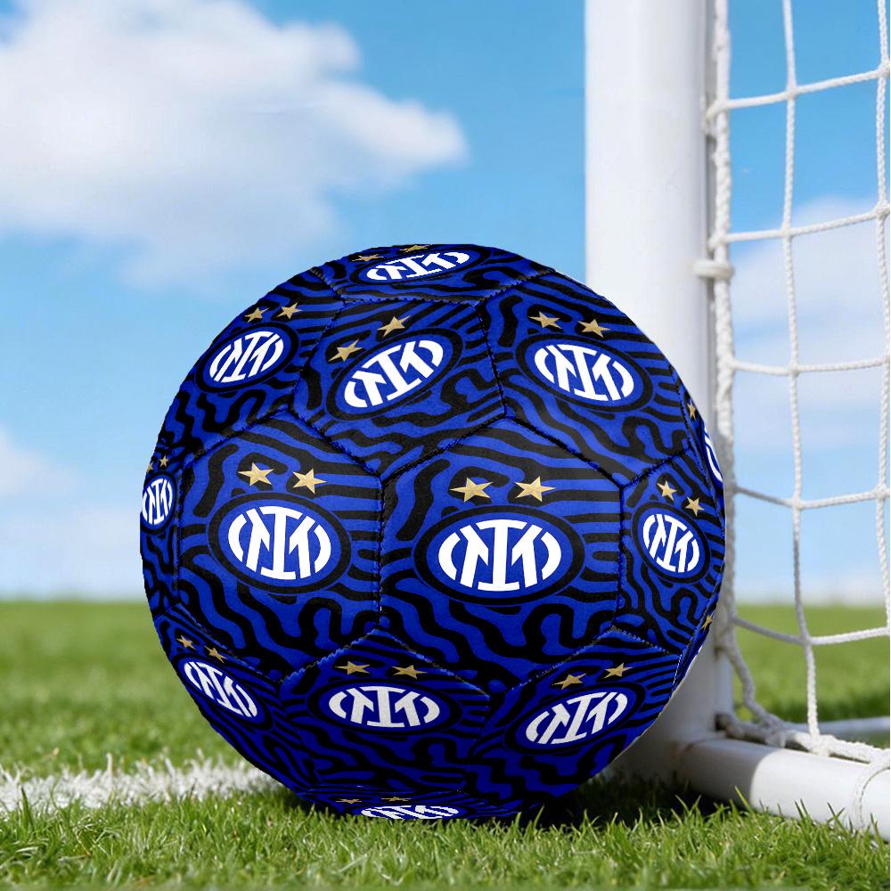 Mi-lan FC Emblem Printed No. 5 Soccer Balls, High-Quality, Anti-Slip, Protective Football, A Unique Gift , Birthdays, Christmas Gifts