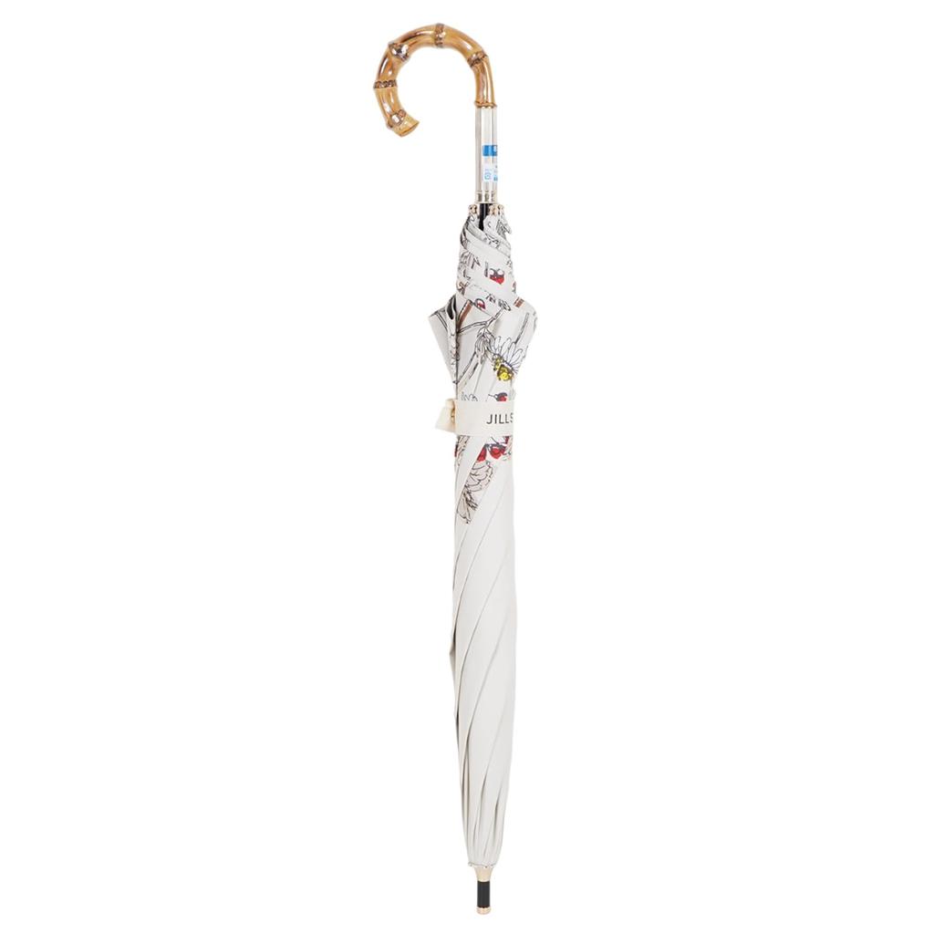 JILL STUART SHORT a Foldable Parasol for Suitable for Both Sunny and Rainy Offering Complete Blackout Product 1JI Red UMBRELLA, Lightweight, Women,