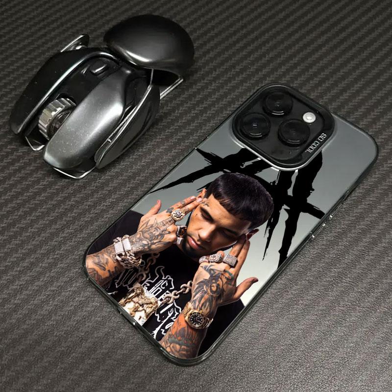 Hot Rapper Anuel AA Fashion Phone Case For iPhone 17 Air 16e 15 14 13 12 11 Pro Max Plus Mini SE Anti Fall Matte Back Cover