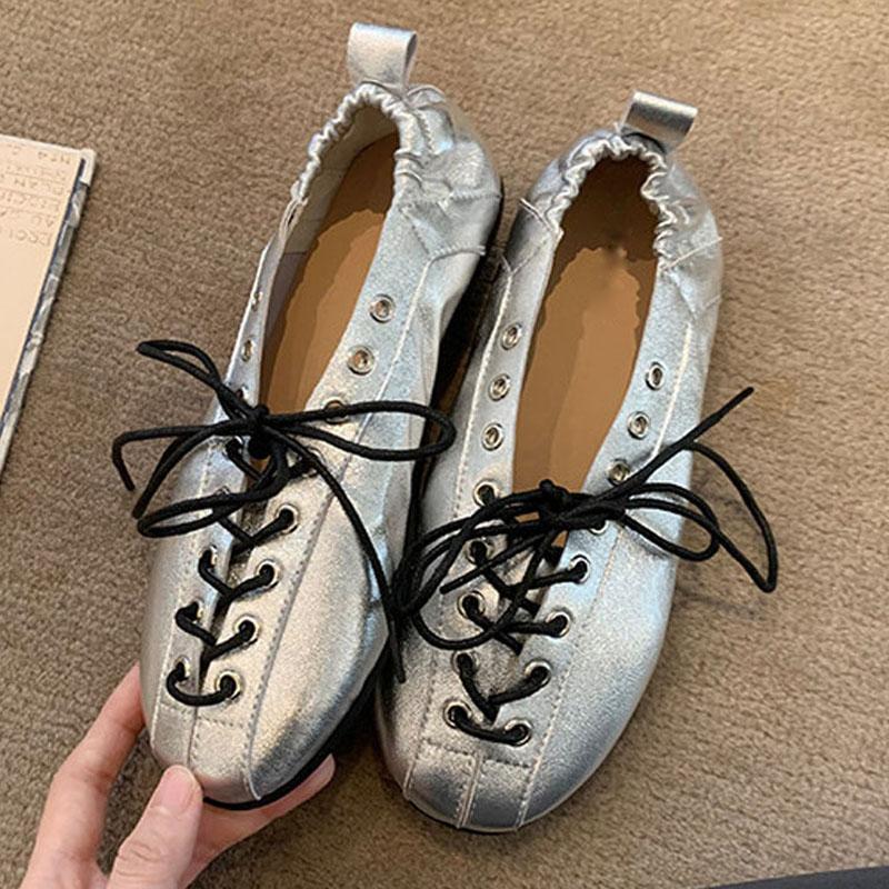 Modische durchbrochene Netz-Zehenteiler-Damen-Tabi-Ballerinas Sommer Bequem Gehen Faule Mokassins Freizeit Mädchen Tanzschuh