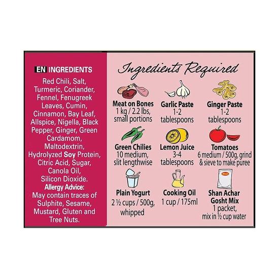 Shan Achar Gosht Masala, 50 g, 2 balení